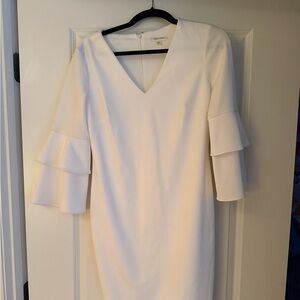 CALVIN KLEIN White Dress